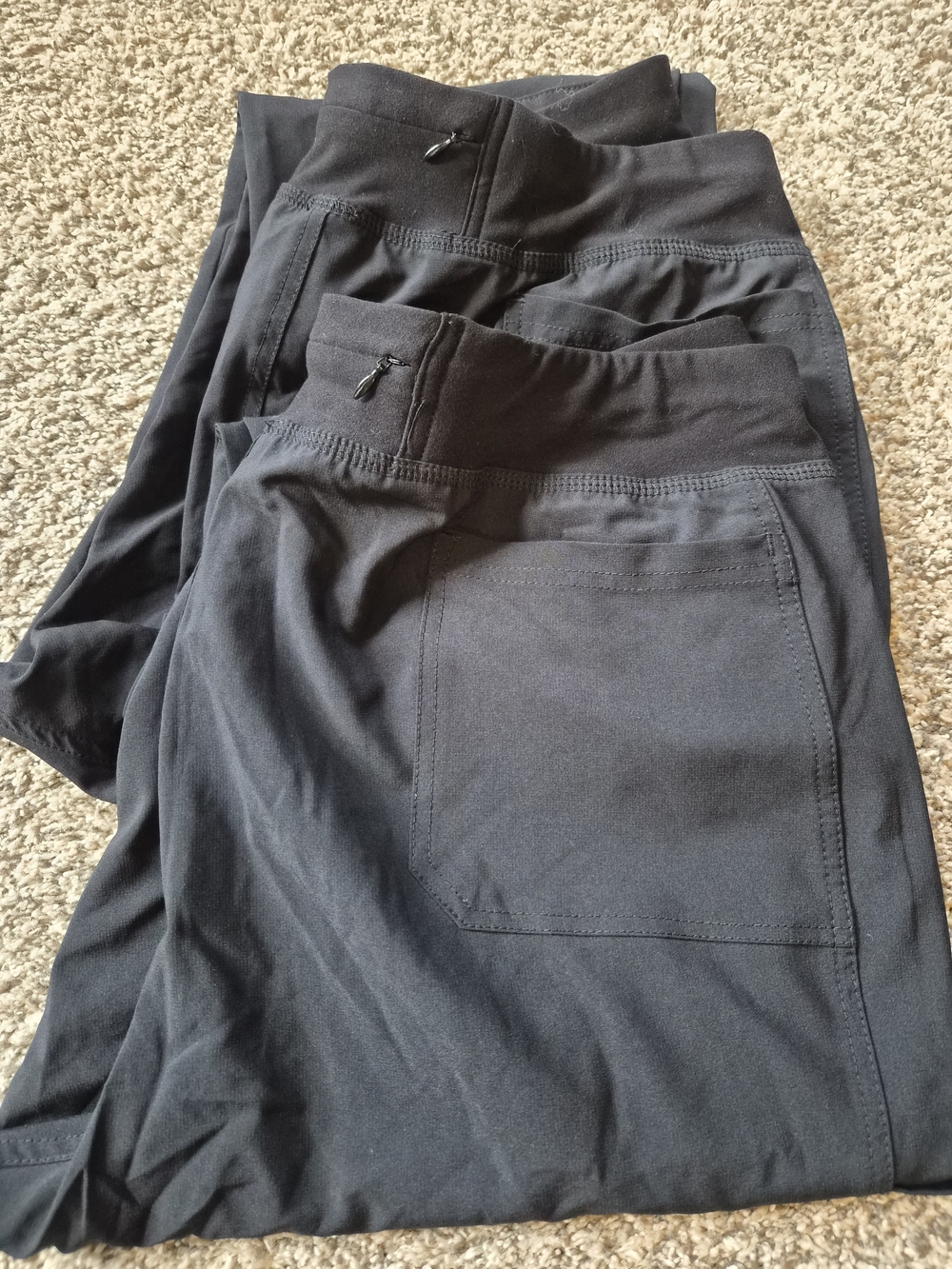 Set of 2 Cherokee iFlex Jogger Scrub Pants - Women's XL Black